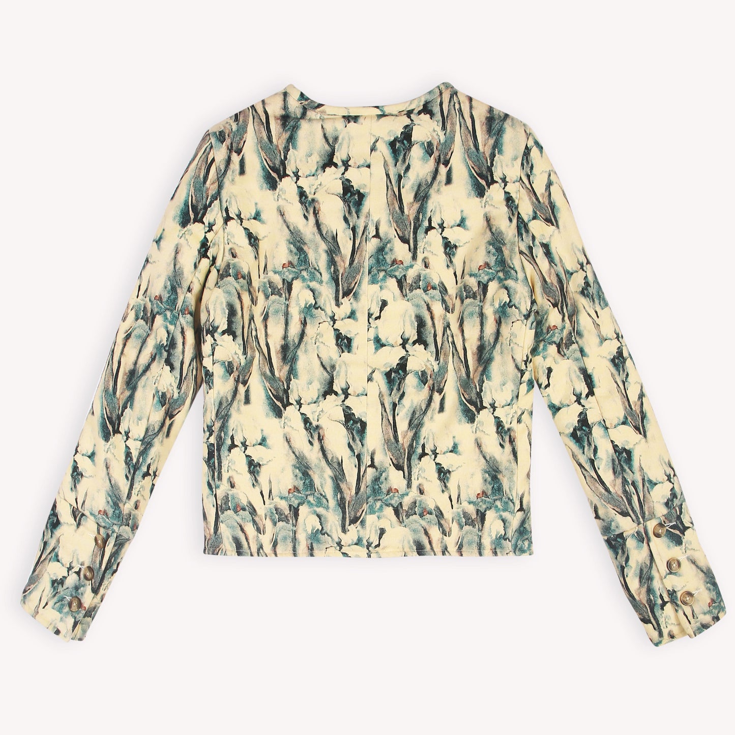 This piece of clothing has been referred to on the Bee as the “Noor women’s 
multicolored fleece wool quilted jacket with warm quilting.” A fashionable fleece quilted 
wool coat in a shocking colorful panels for women